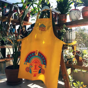 Fartuch gastronomiczny z nadrukiem Casa del Sur Fartuch gastronomiczny z nadrukiem Casa del Sur